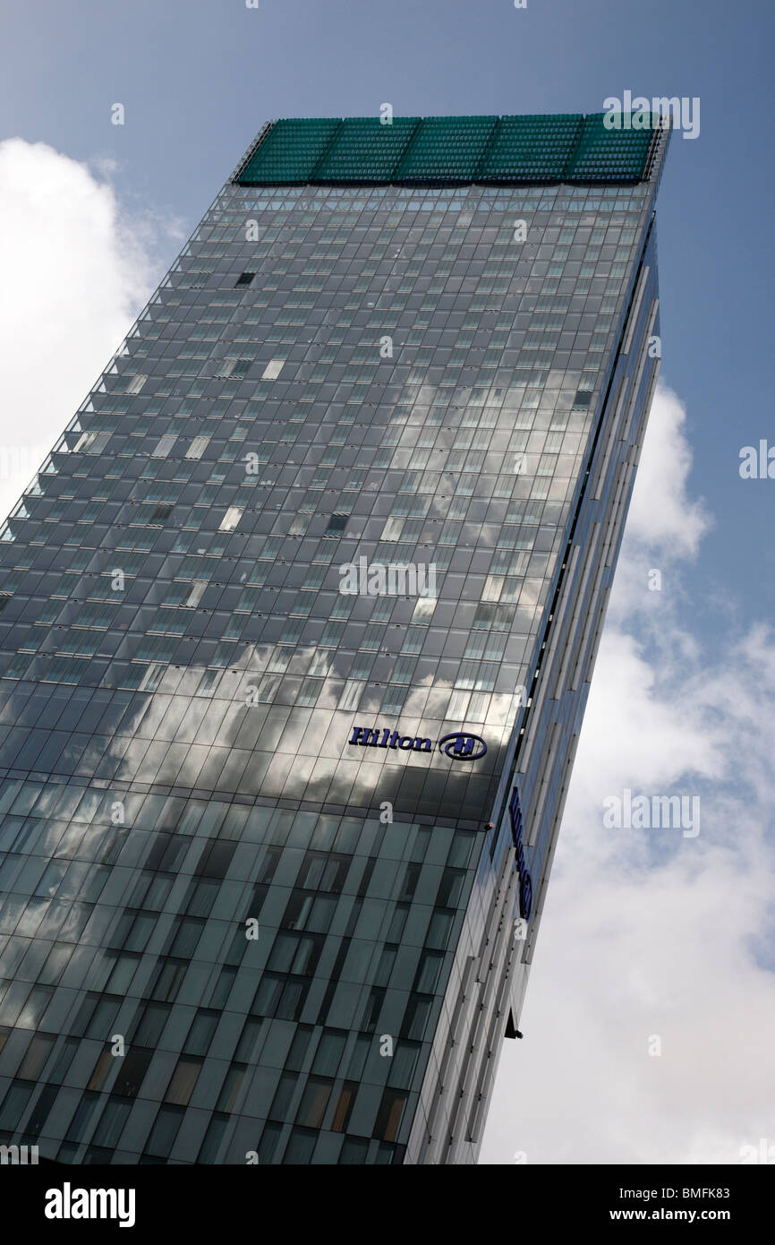 Hilton Hotel Beetham Tower, Manchester, UK Stockfoto