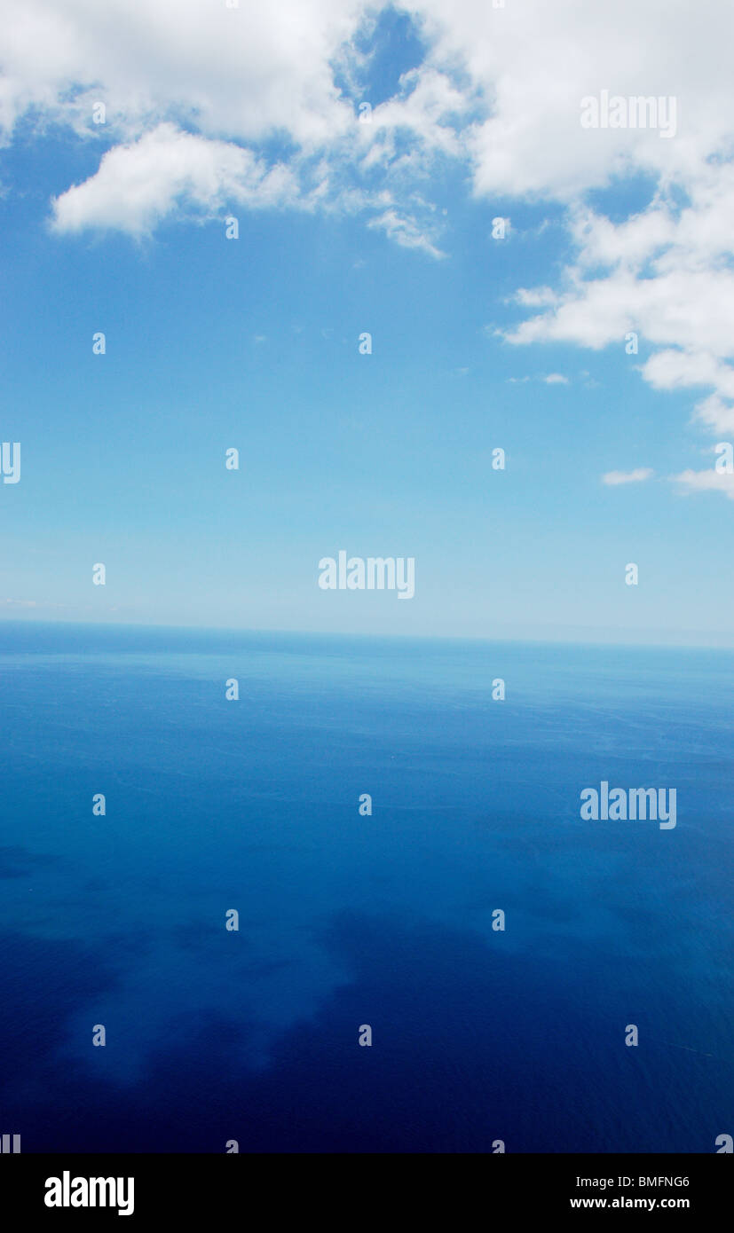 Meer und Himmel Scape - Madeira Stockfoto