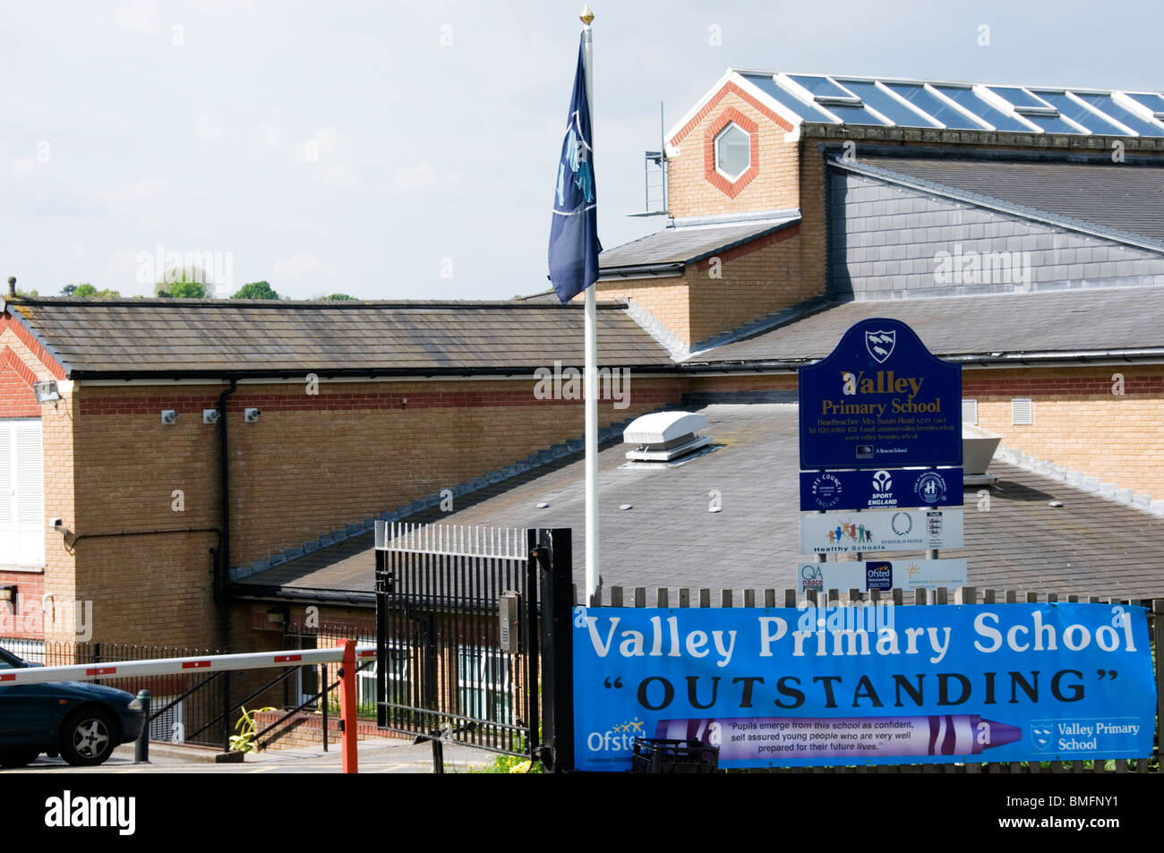 Tal-Grundschule, Shortland, Bromley, Kent, England - Platz hervorragend durch Ofsted Stockfoto