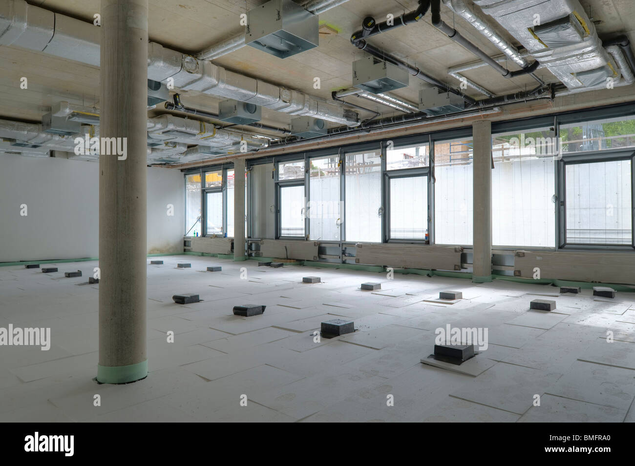 Altes AKH, Sanierung Und Anpassung Für Universitätsbetrieb Stockfoto