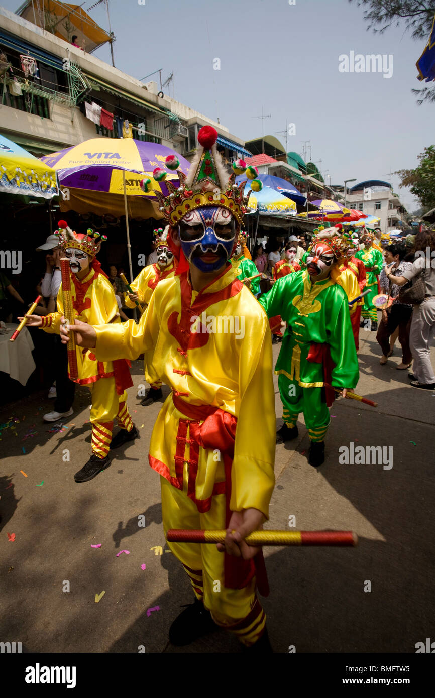 Cheung Chau Bun Festival, Changzhou Island, Hong Kong, China Stockfoto