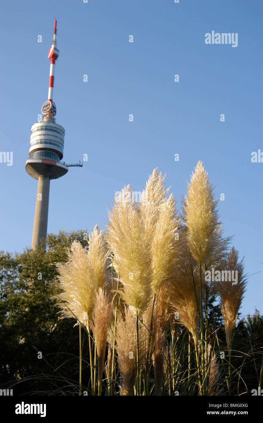 Donau-Park Vienna Stockfoto