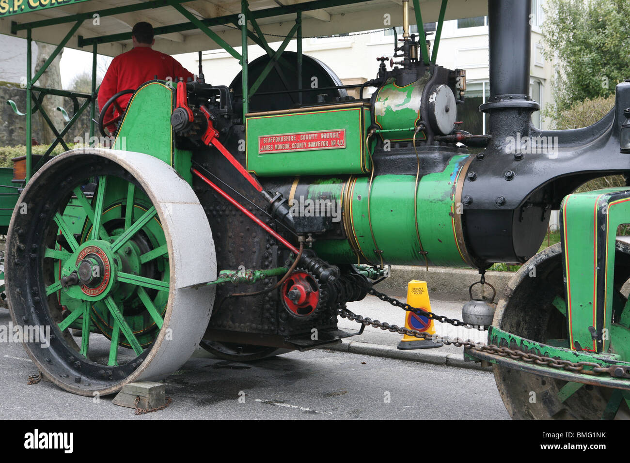 Die Trevithick Dampf-Rallye am Camborne Stockfoto