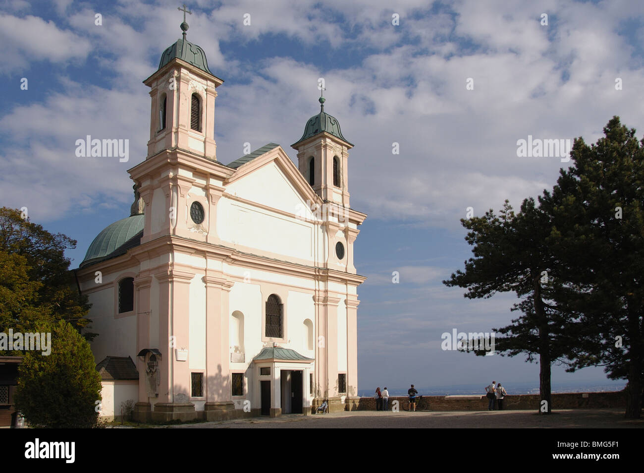 Wien Kirche Auf Leopoldsberg Stockfotos und bilder Kaufen Alamy