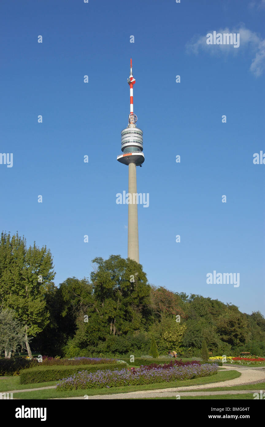 Donau-Park Vienna Stockfoto