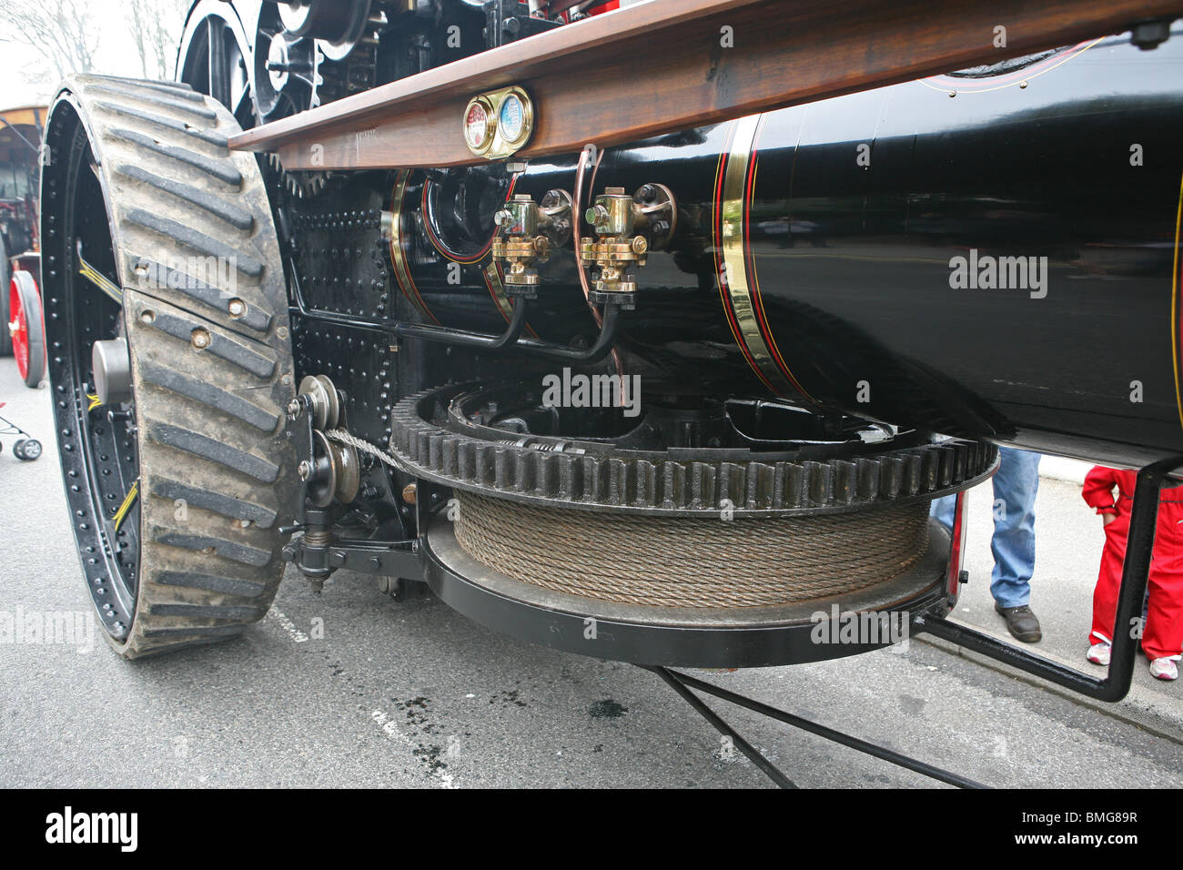 Die Trevithick Dampf-Rallye am Camborne Stockfoto