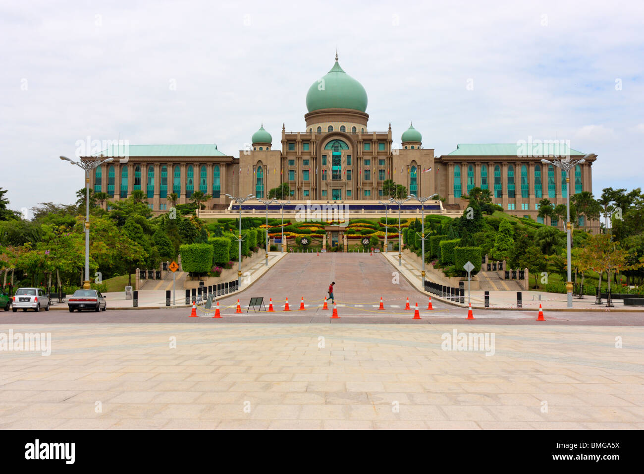 Amt des Premierministers in Putrajaya, neue Verwaltungshauptstadt für Malaysia Stockfoto