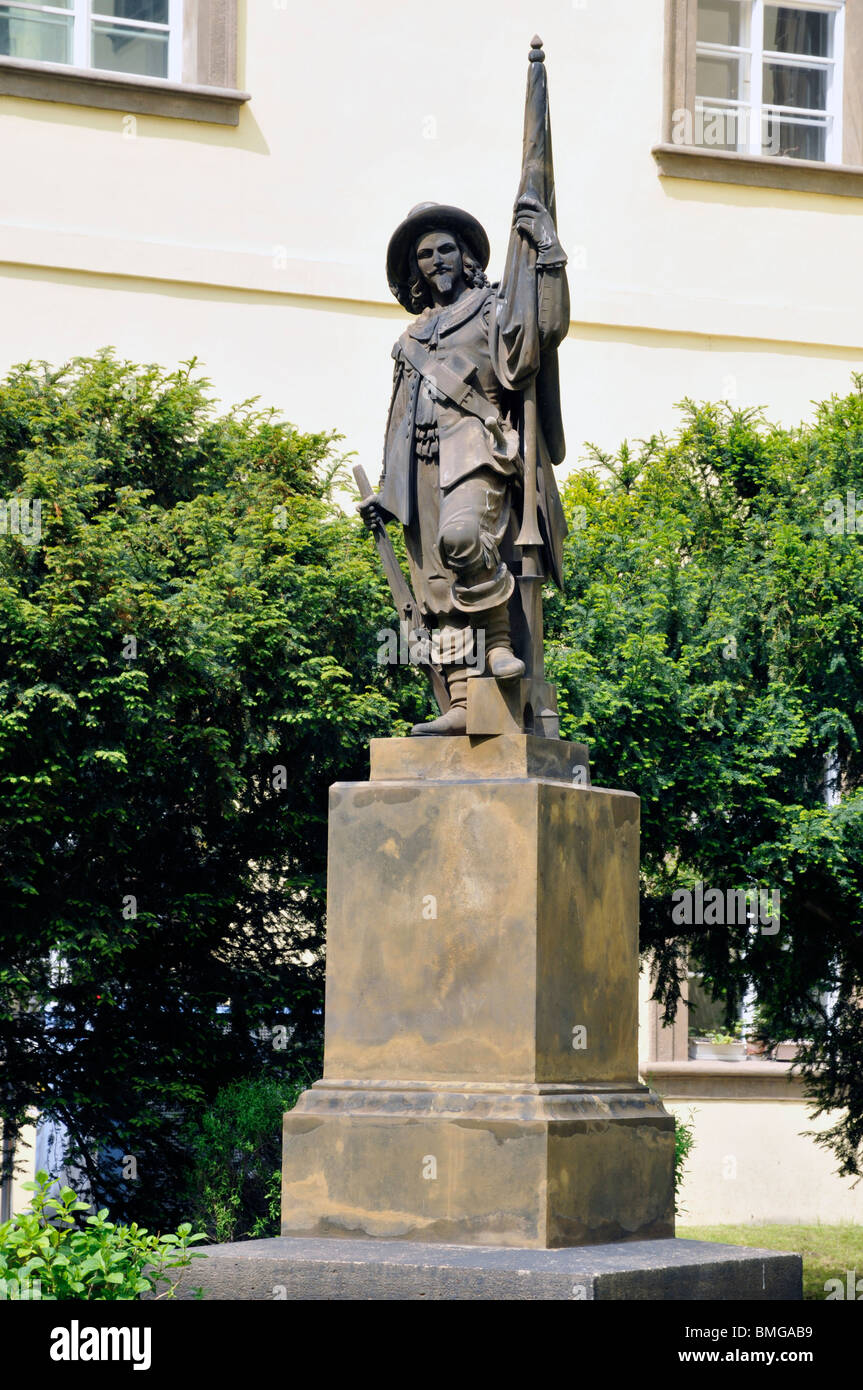Statue, Prag Tschechische Republik Ost Europa Stockfoto