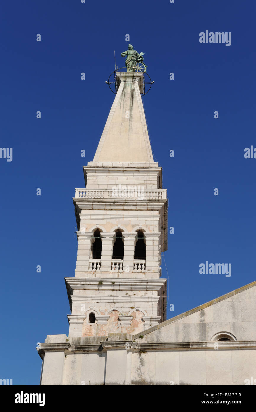 Basilika in Rovinj Township in Kroatien Stockfoto