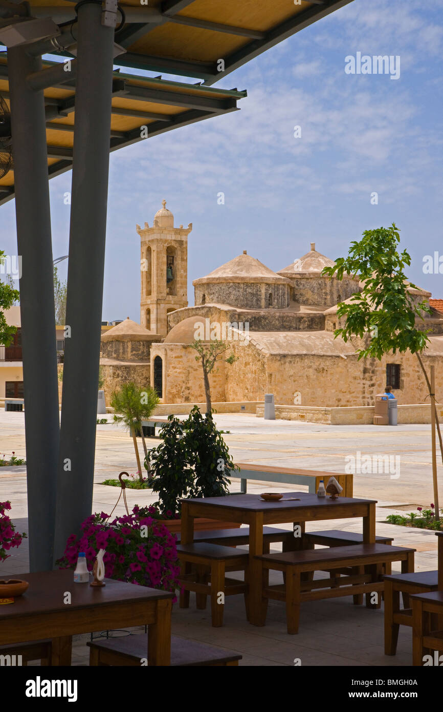 Agia Paraskevi Kirche in der Nähe von Pafos, Anarita, Zypern. Frühling, Mai. Stockfoto