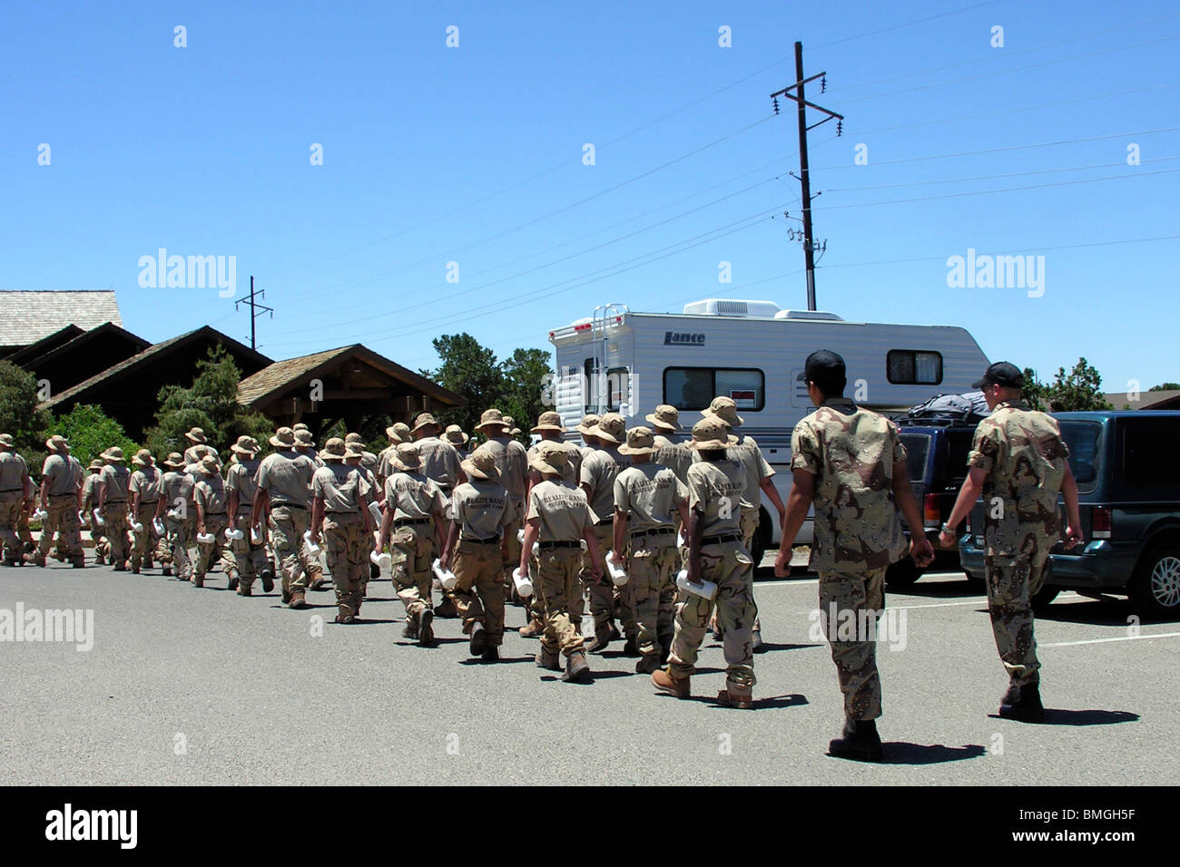 Amerikanische Soldaten, Arizona, Vereinigte Staaten von Amerika Stockfoto