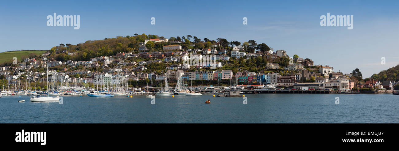 Großbritannien, England, Devon, Kingswear, Blick vom Fluss Dart Stockfoto