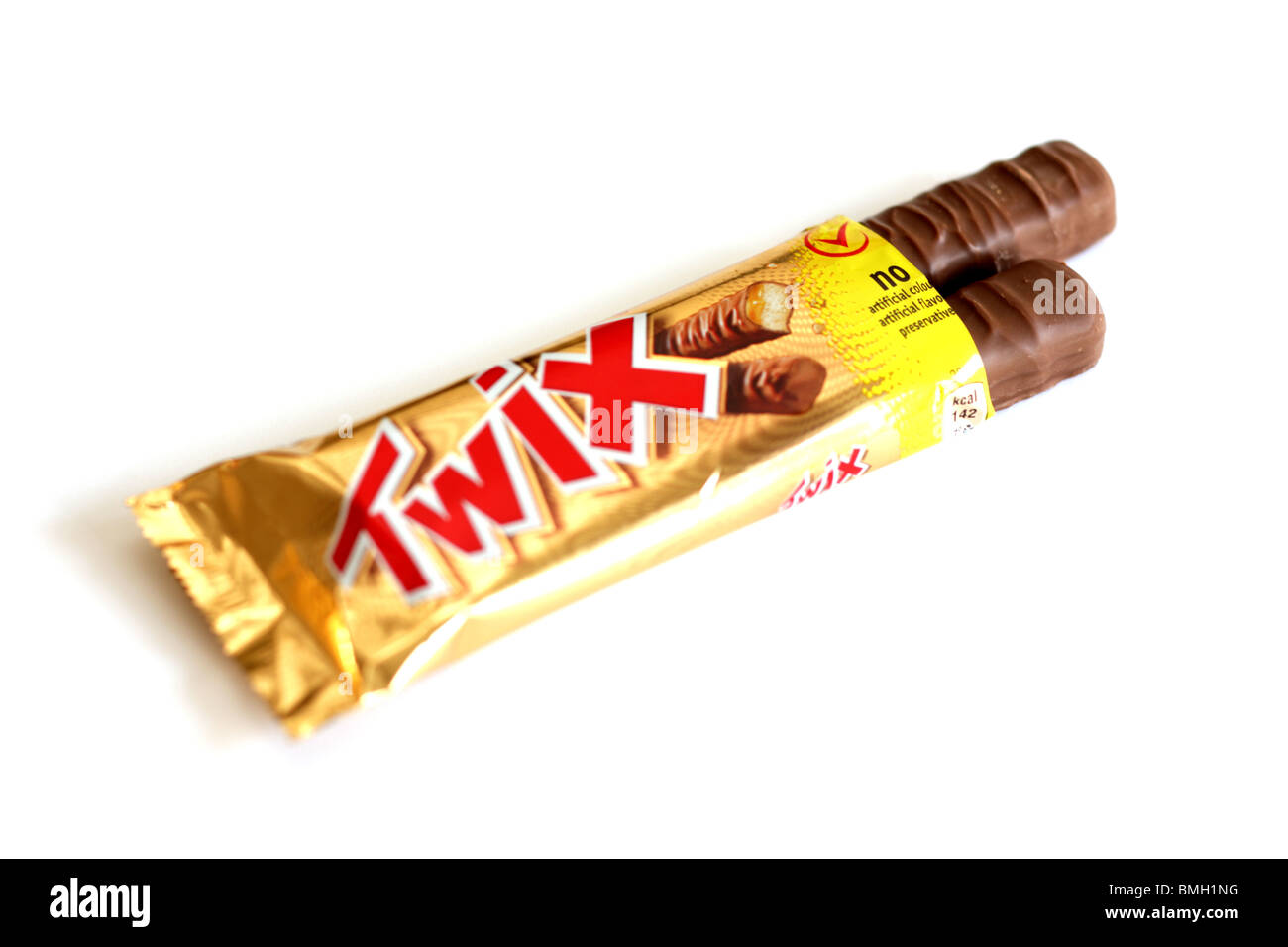 Schokoriegel Twix Stockfoto