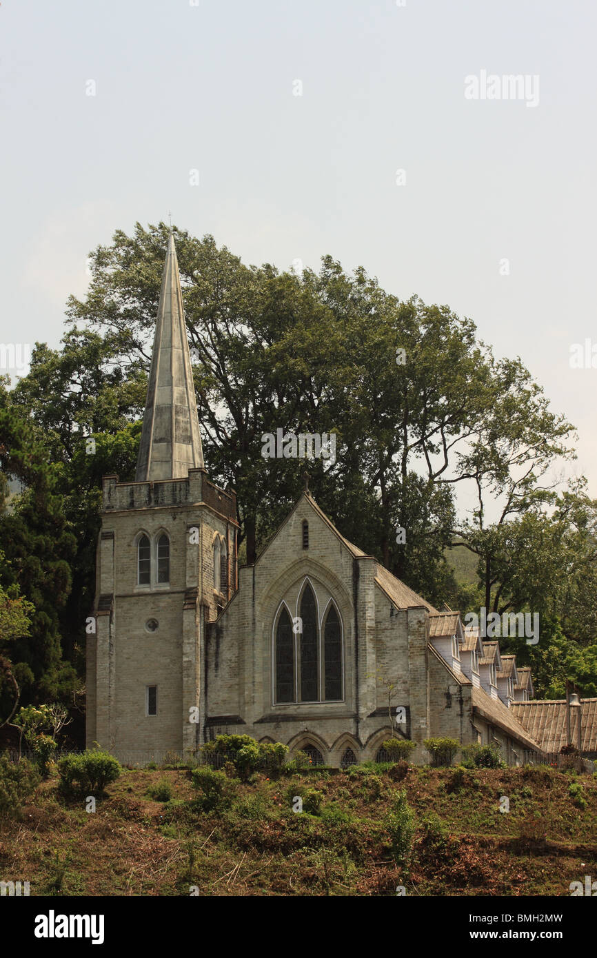 Kapelle an der Dr Graham Häuser Schule Kalimpong Stockfoto