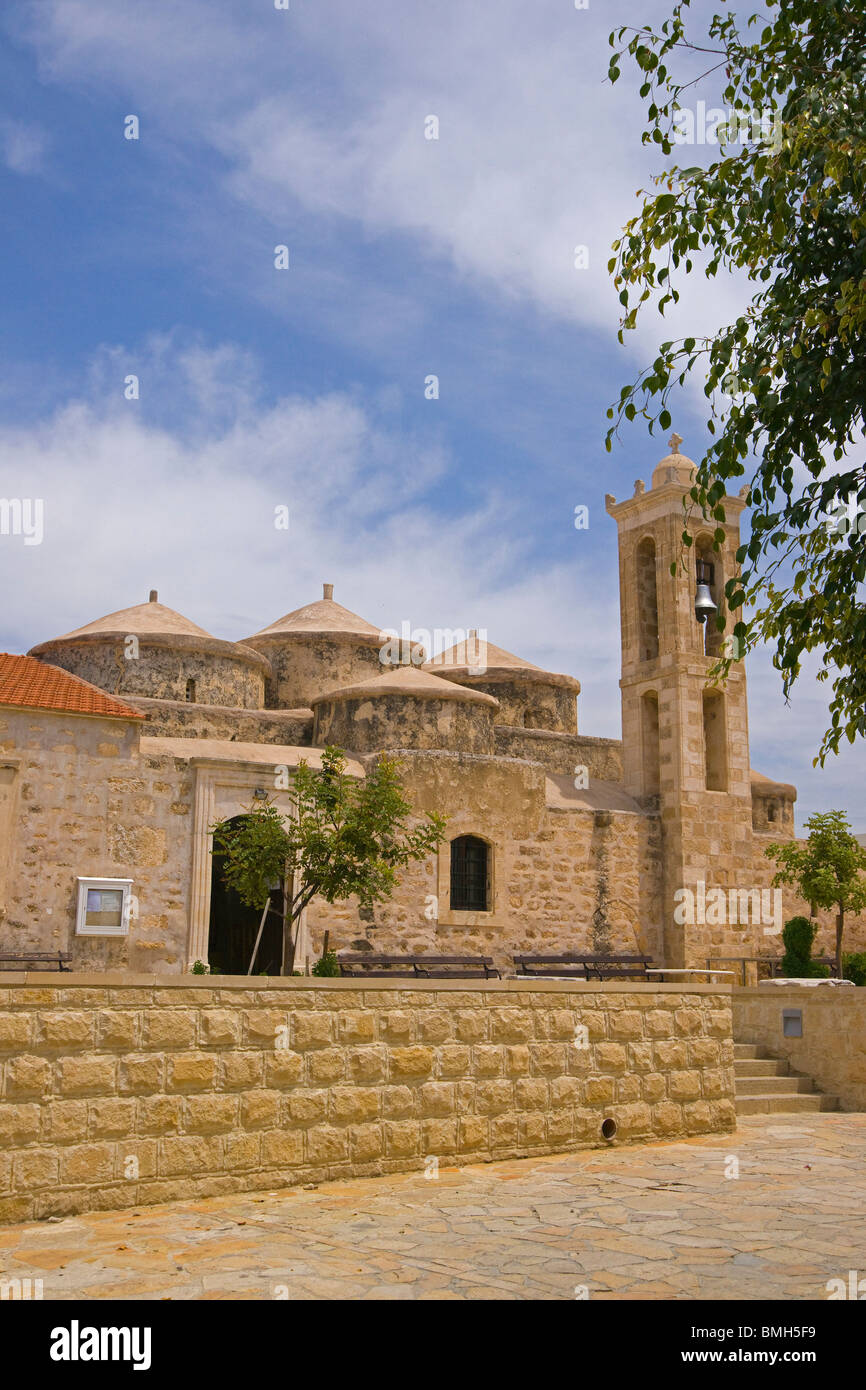 Agia Paraskevi Kirche in der Nähe von Pafos, Anarita, Zypern. Frühling, Mai. Stockfoto