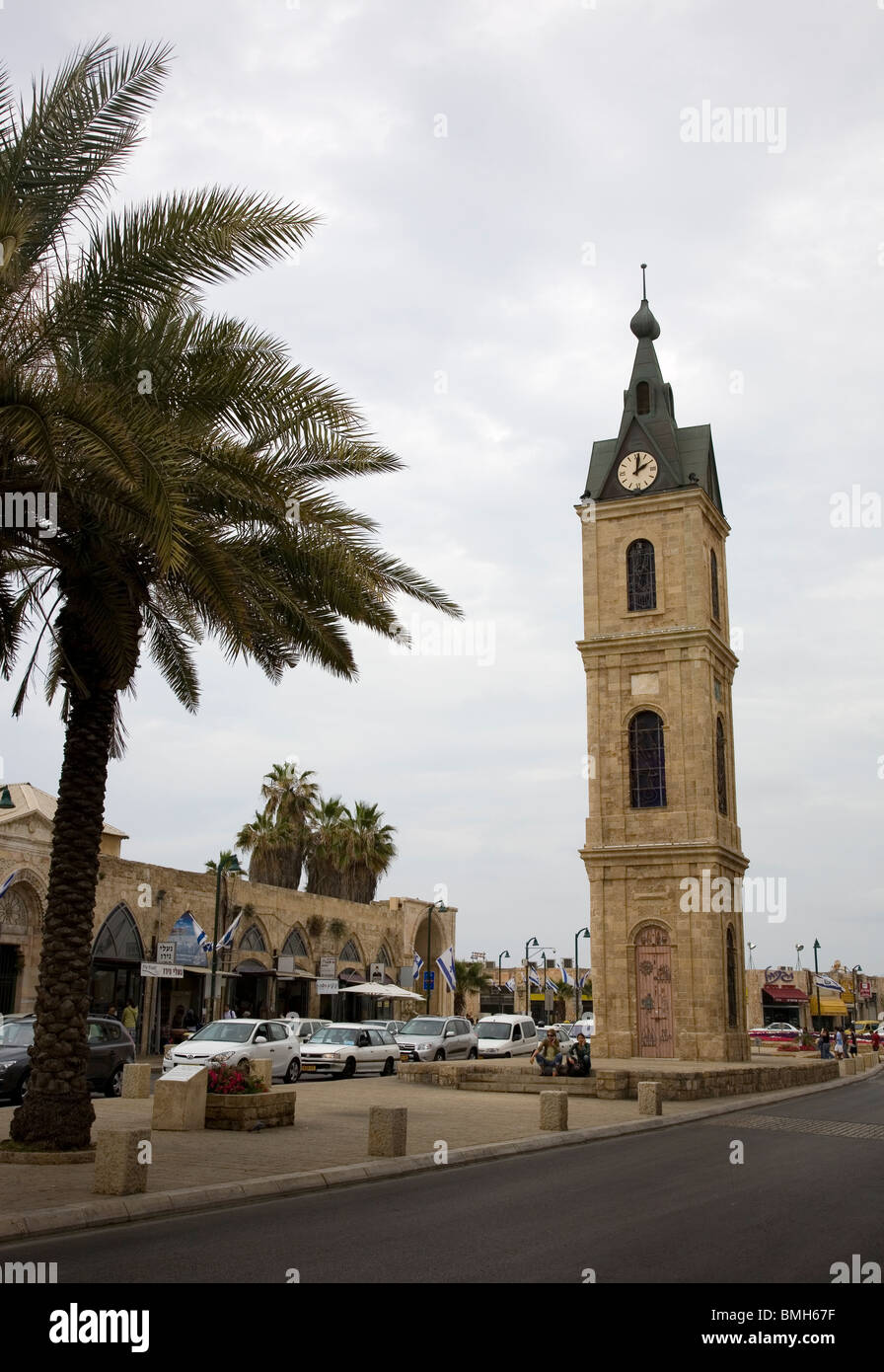 Old Jaffa Clock Tower - Israel Stockfoto