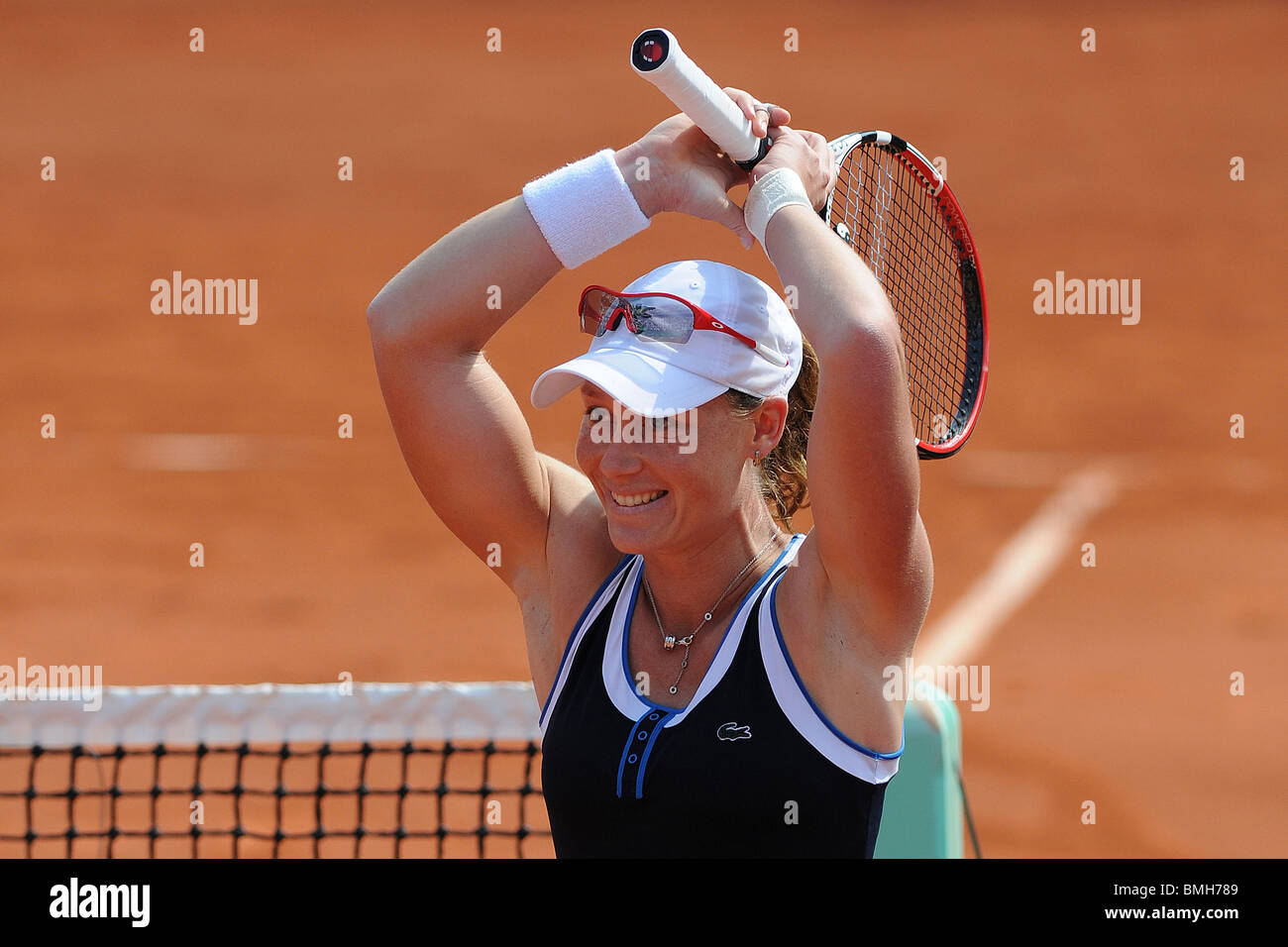 Samantha Stosur (AUS) im Wettbewerb bei den French Open 2010 Stockfoto