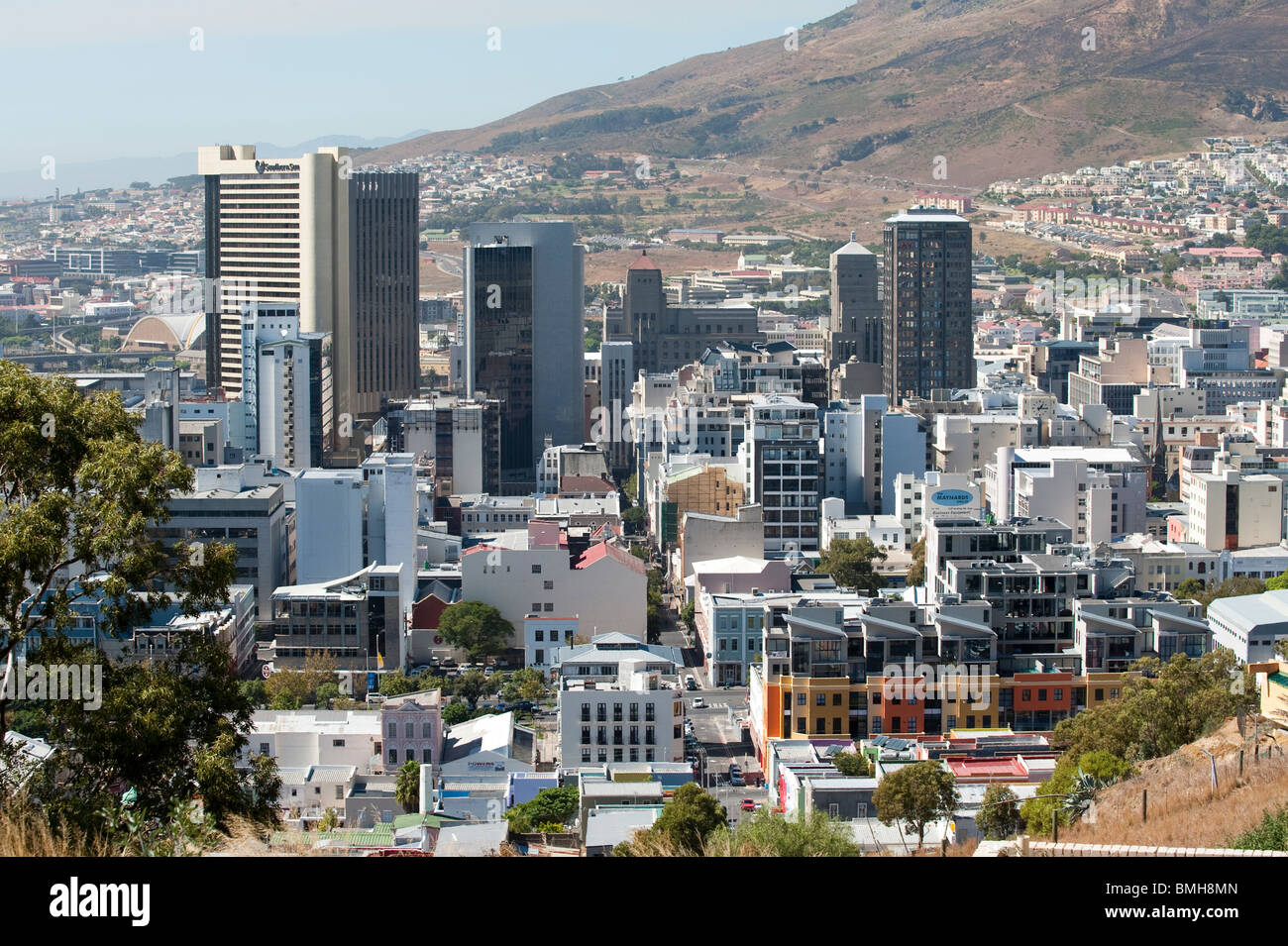 Stadtzentrum von Kapstadt Western Cape Südafrika Stockfoto