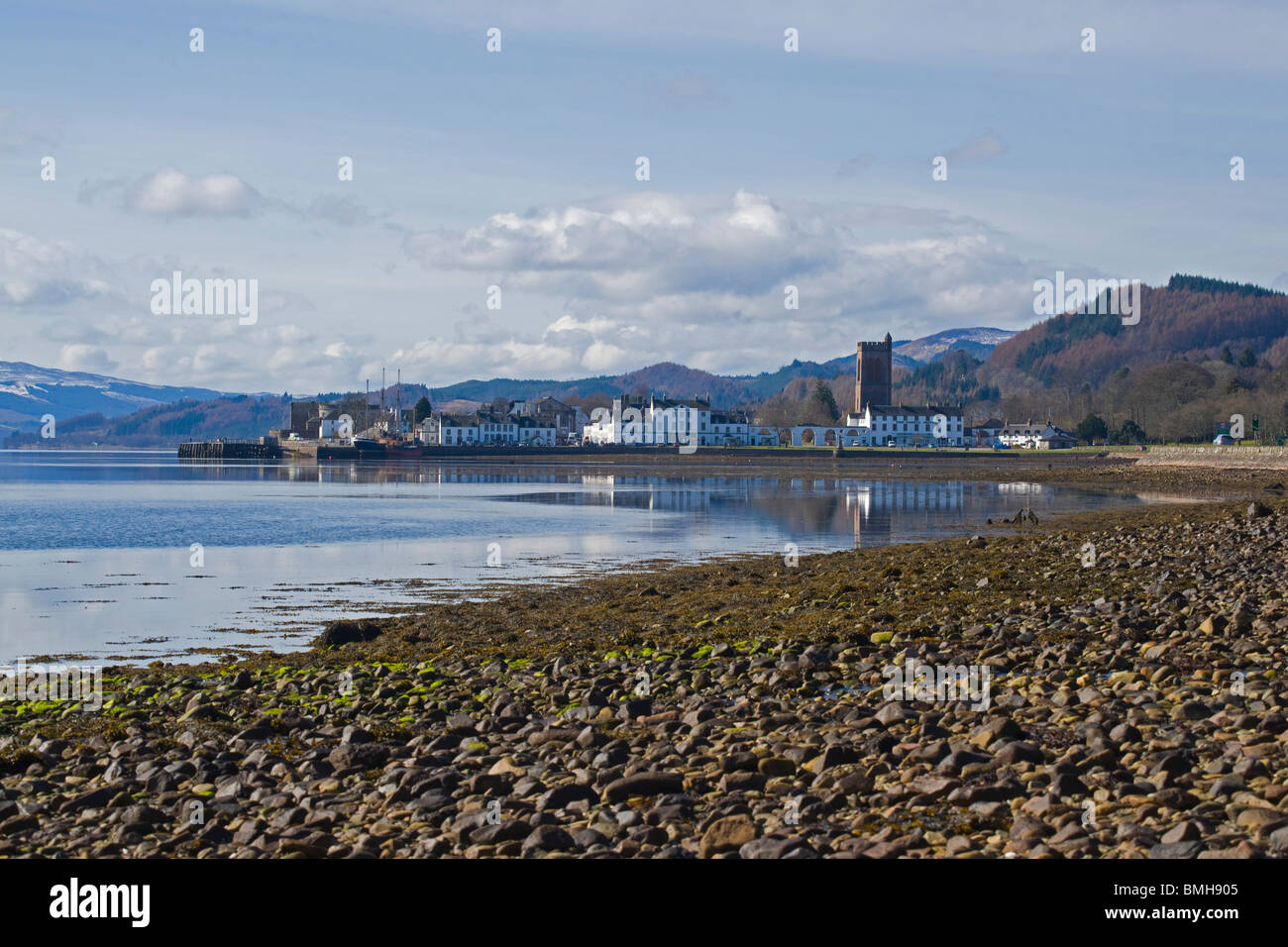 Suche entlang Loch Fyne, Inveraray, Argyll and Bute, Scotland Stockfoto