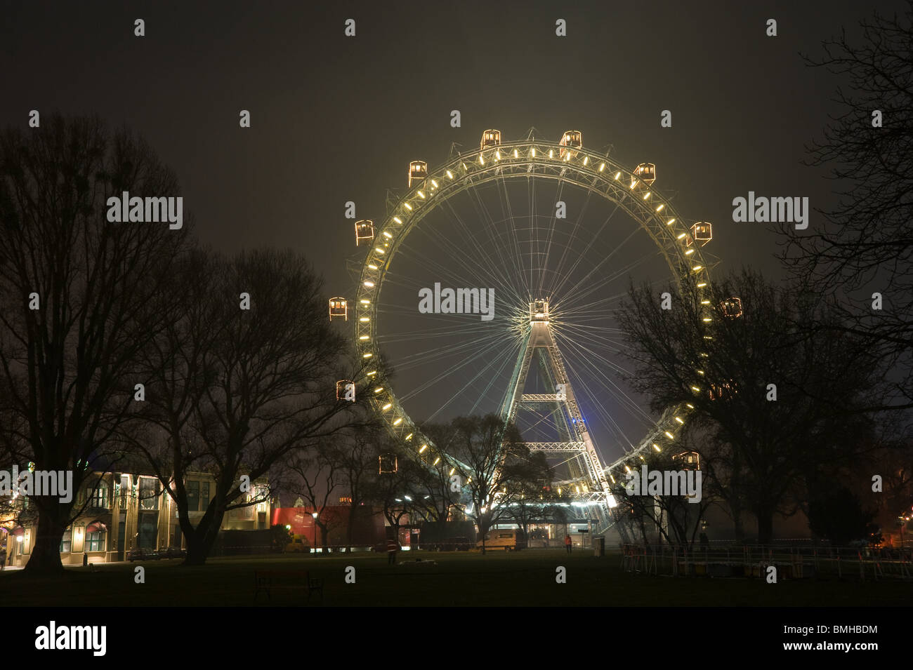 Wien, Riesenrad - Wiener Riesenrad Stockfoto