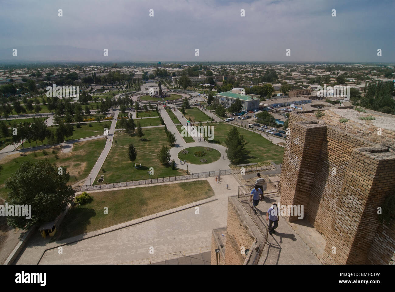 Formular der Ak Saray Palast, Timurs Sommer, Shakrisabz, Usbekistan Stockfoto