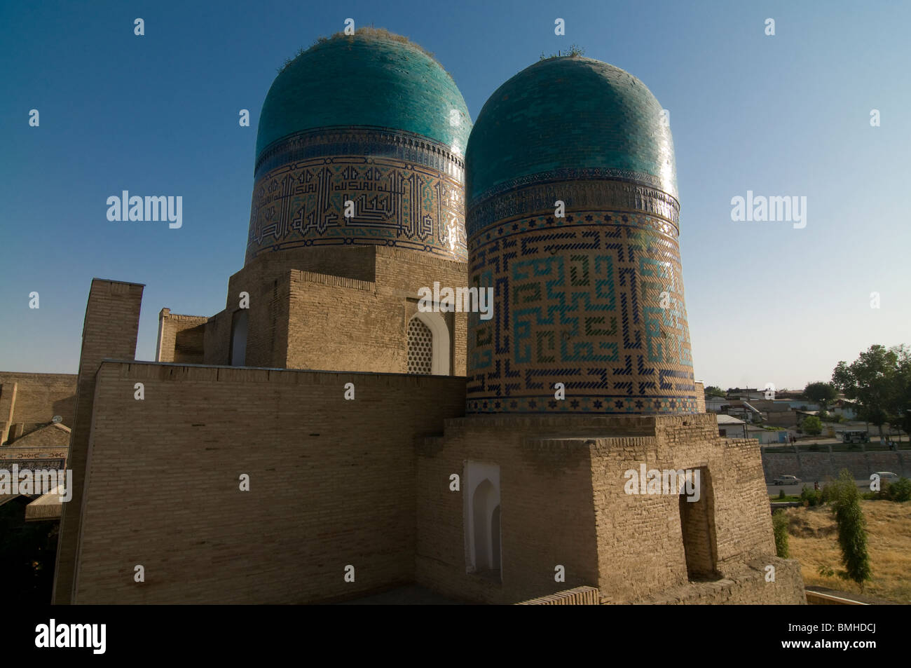 Grabstätte Shah-i-Zinda Schreine, Samarkand, Usbekistan Stockfoto