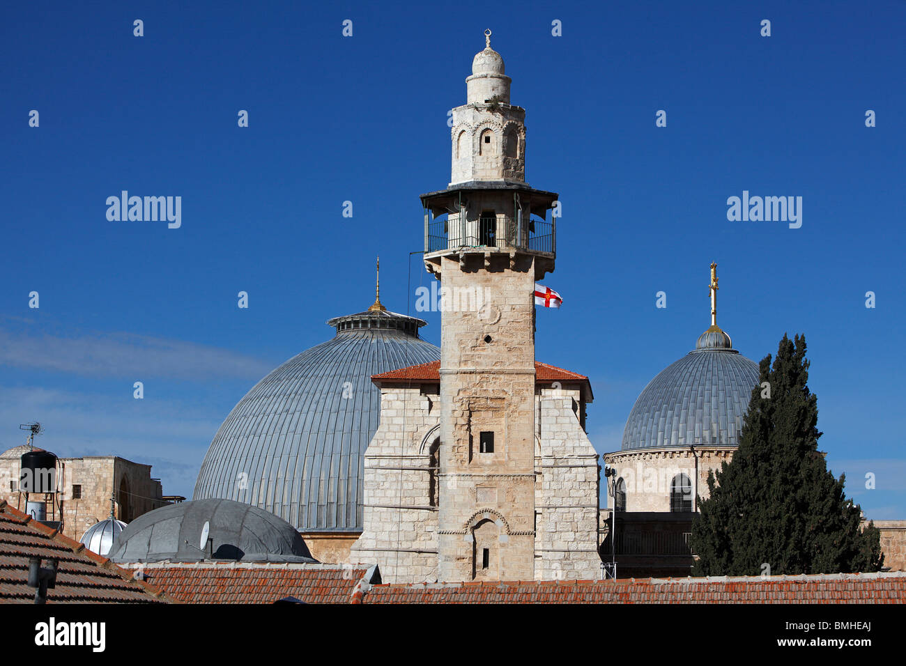 Israel, Jerusalem, Kirche des Heiligen Grabes Stockfoto