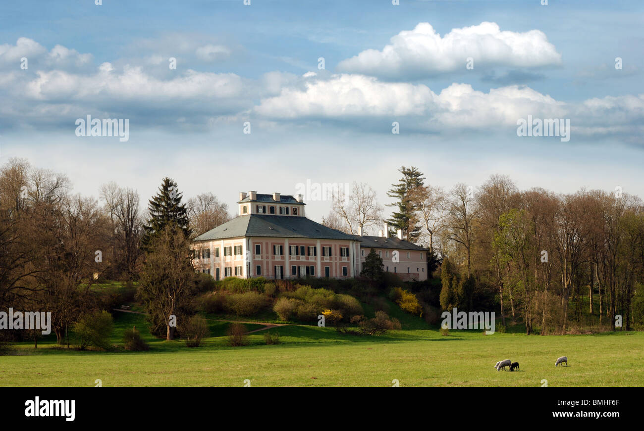 Ratiborice Burg, Tschechien Stockfoto Ratiborice Burg, Tschechien Stockfoto