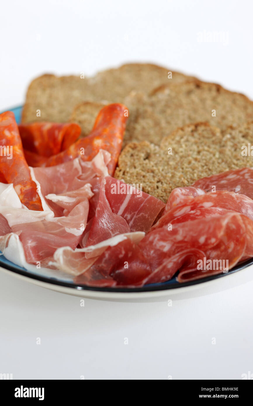 Antipasti-Miso Stockfoto