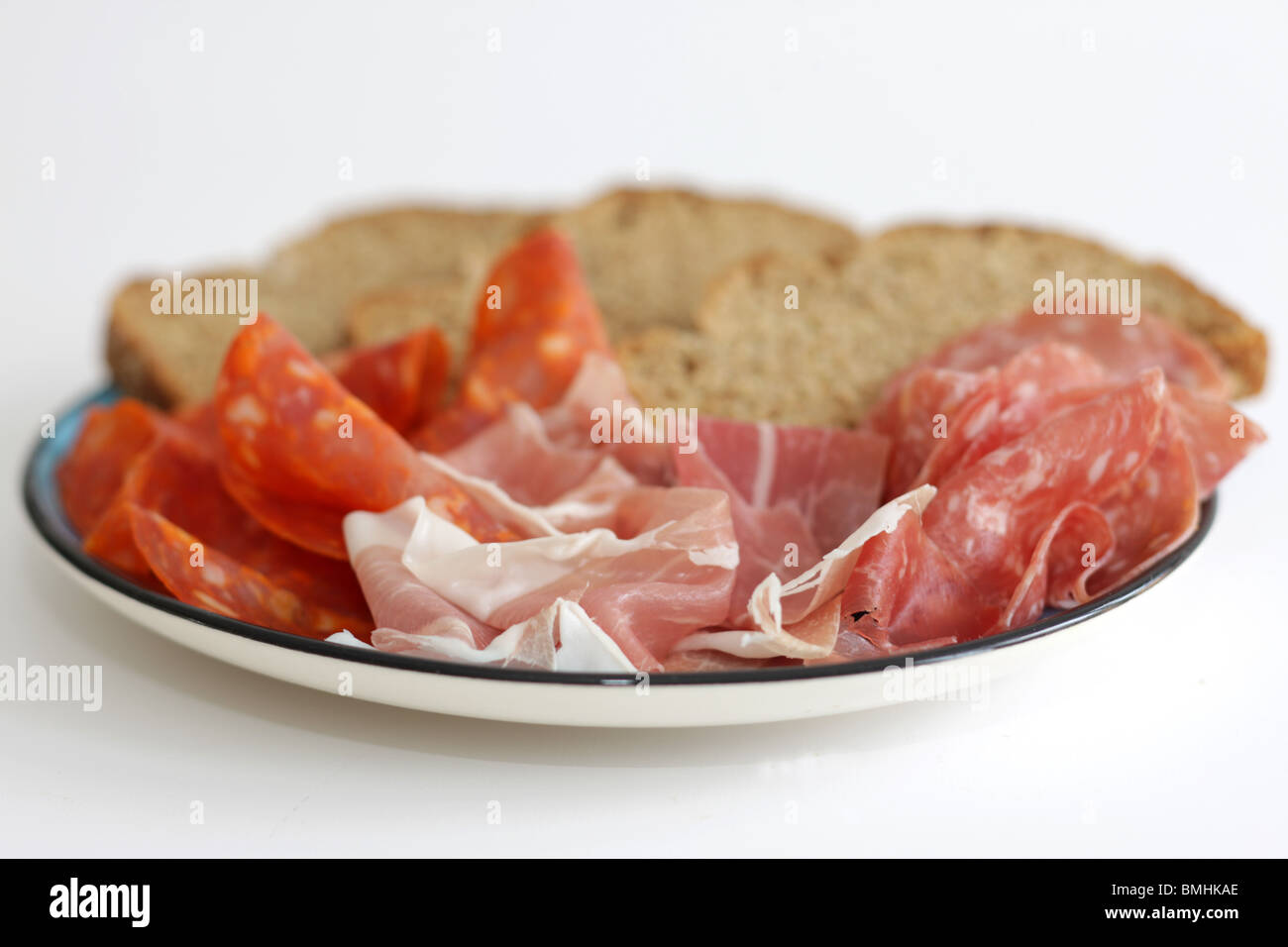 Antipasti-Miso Stockfoto