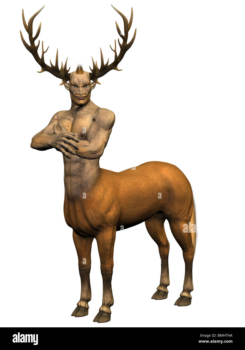 3D gerenderten Bild der Centaur auf weißen Hintergrund isoliert