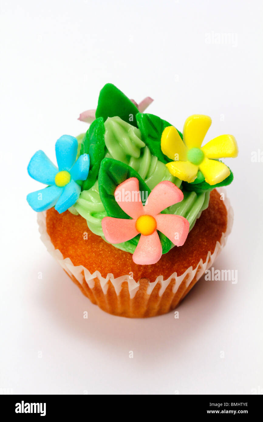 Cupcake-Rezept Stockfoto