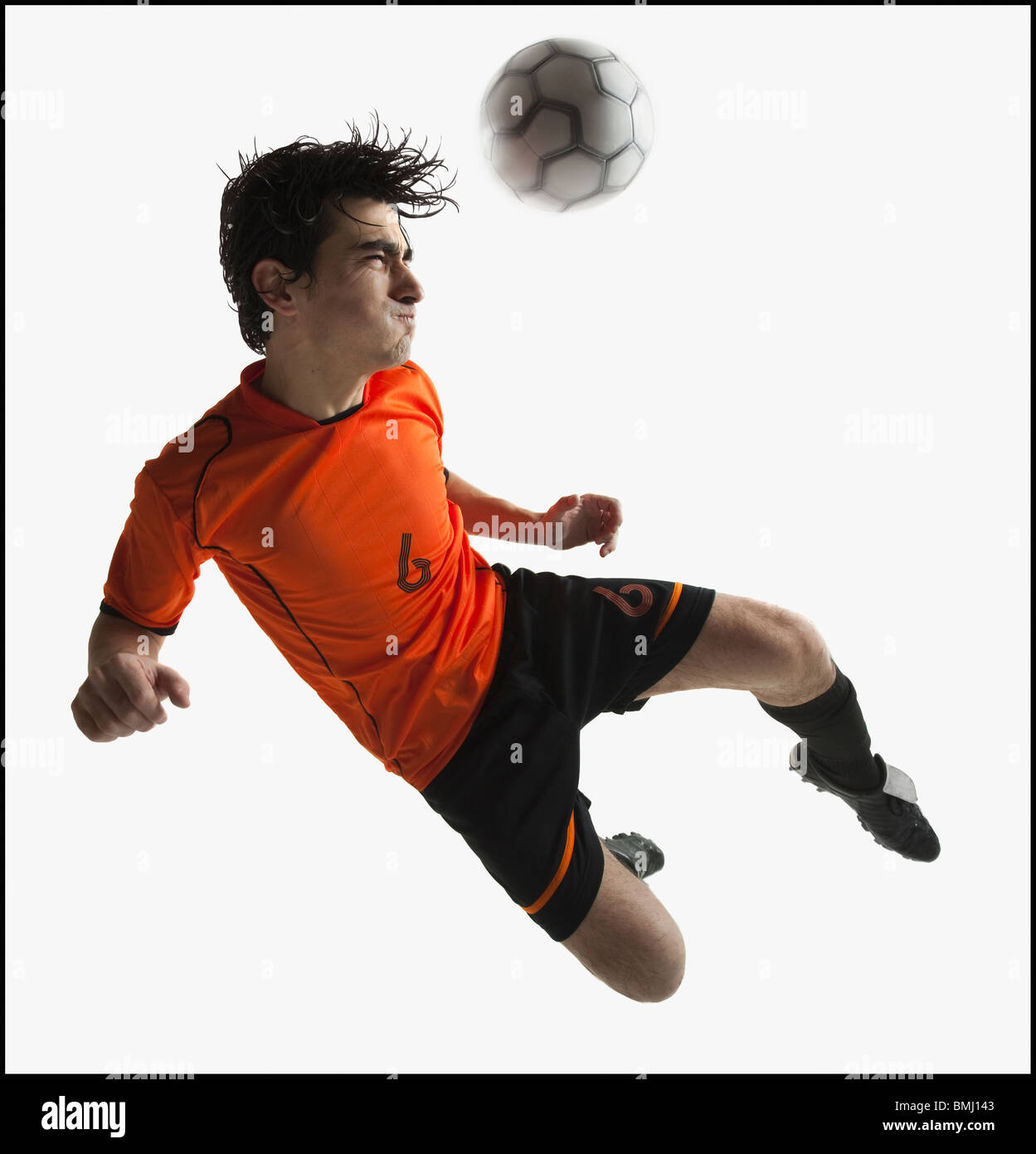 Football-Spieler Stockfoto