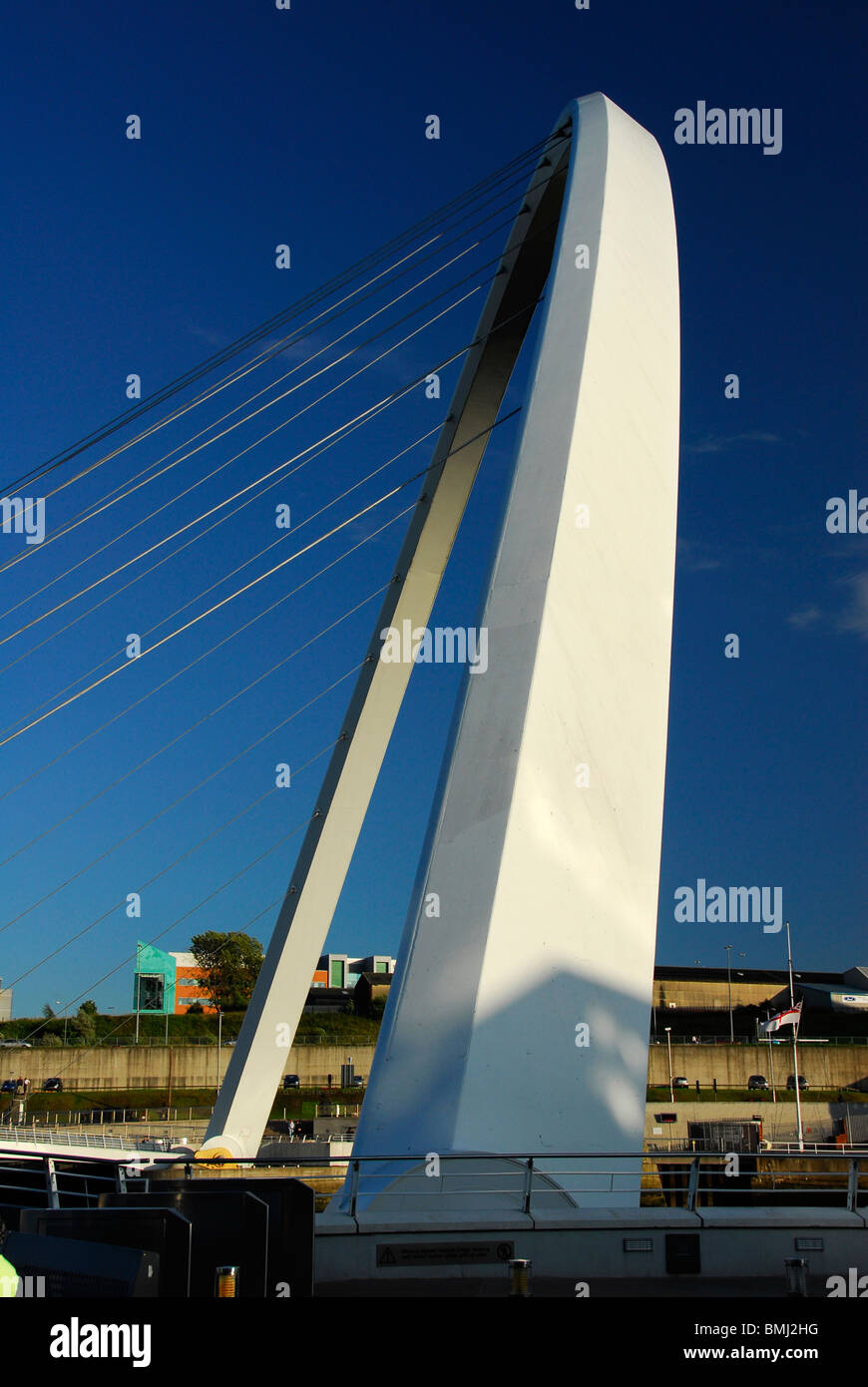 Millenium Brücke tyneside Stockfoto