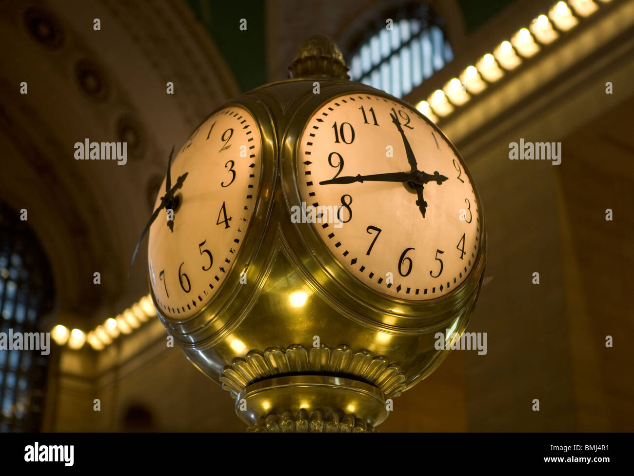 Uhr in Grand Central Station Gebäude Stockfoto