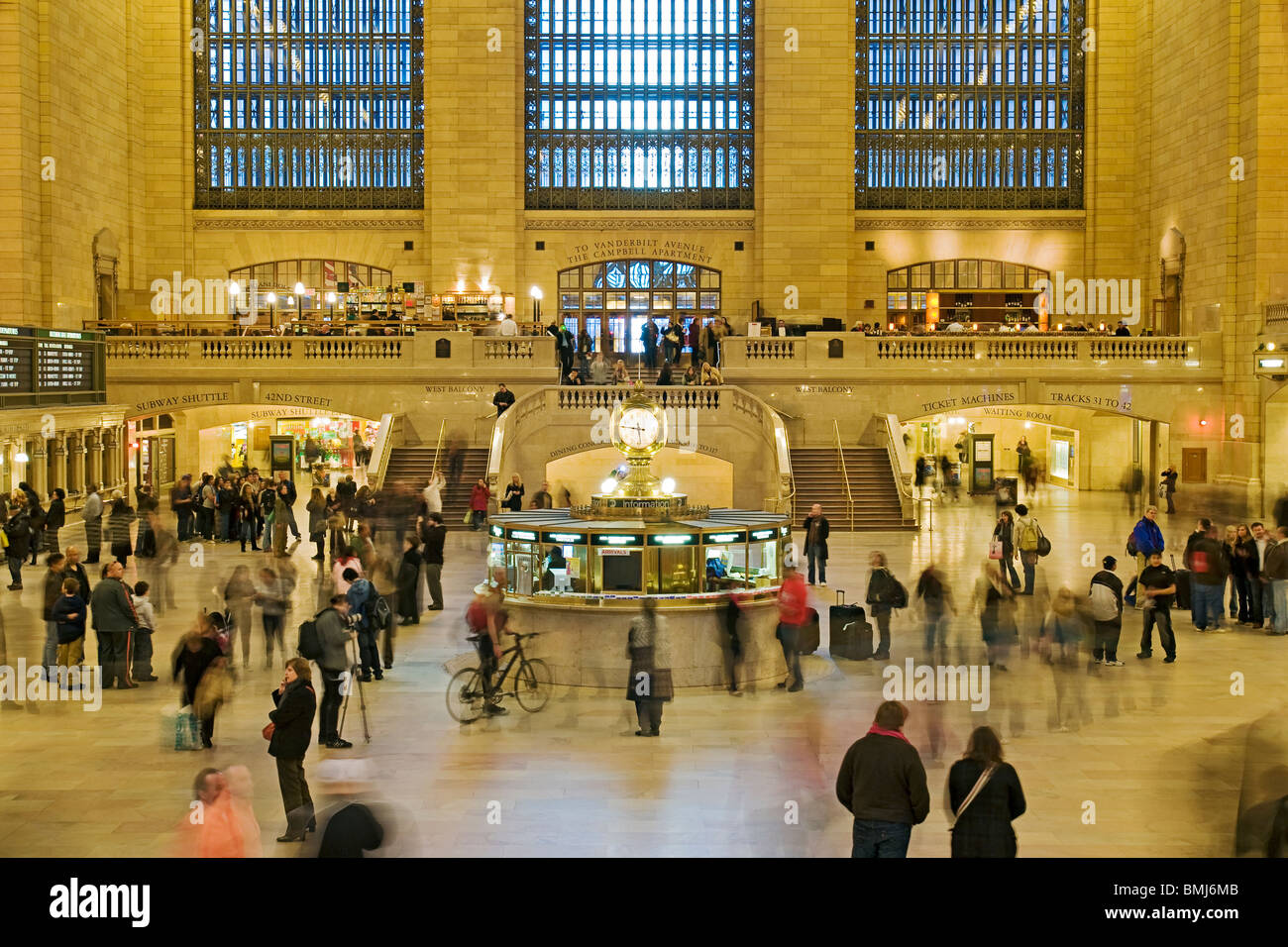 Grand Central Terminal Interior, New York City. Stockfoto