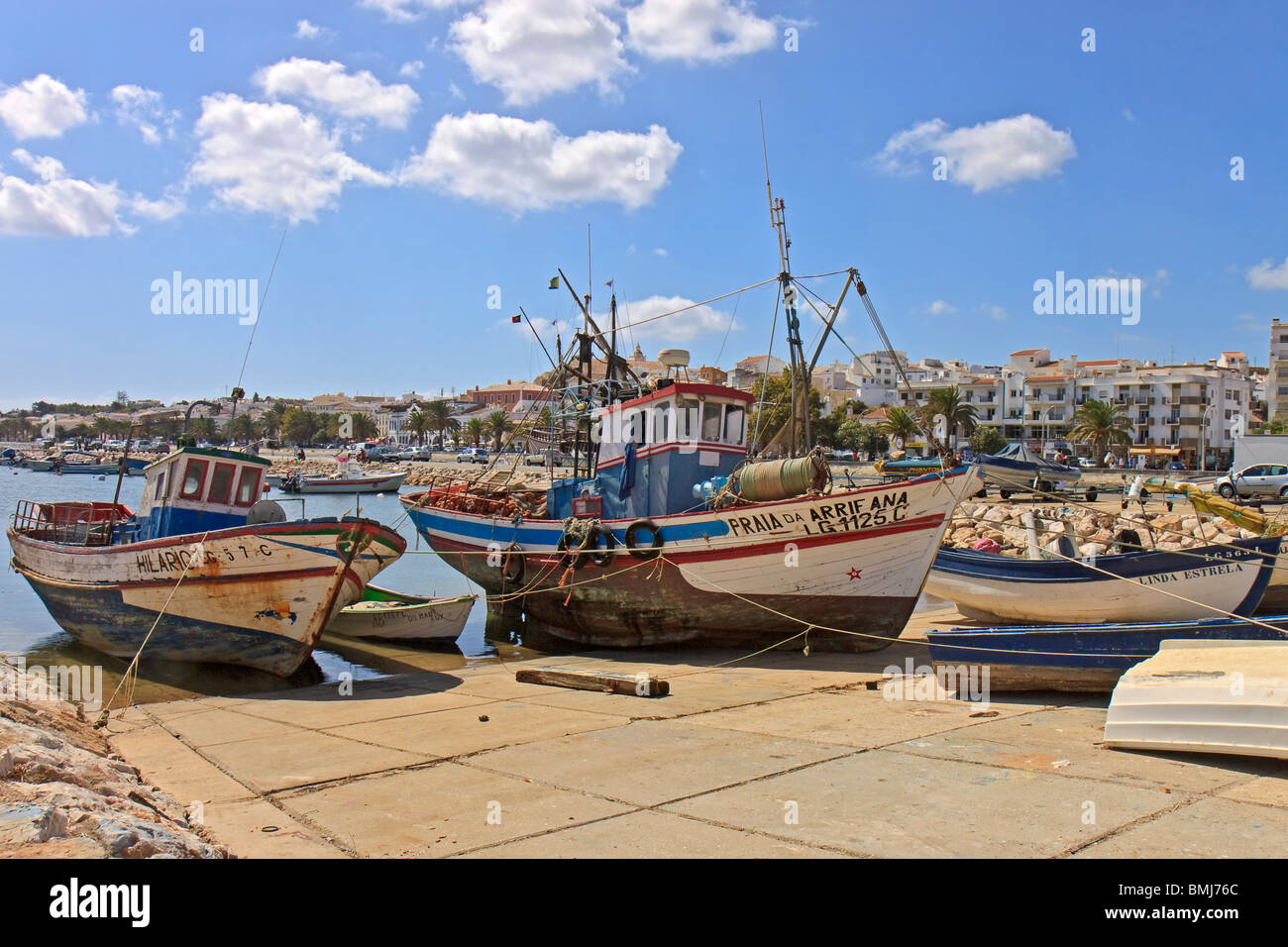 Portugal-Lagos De Marina Stockfoto