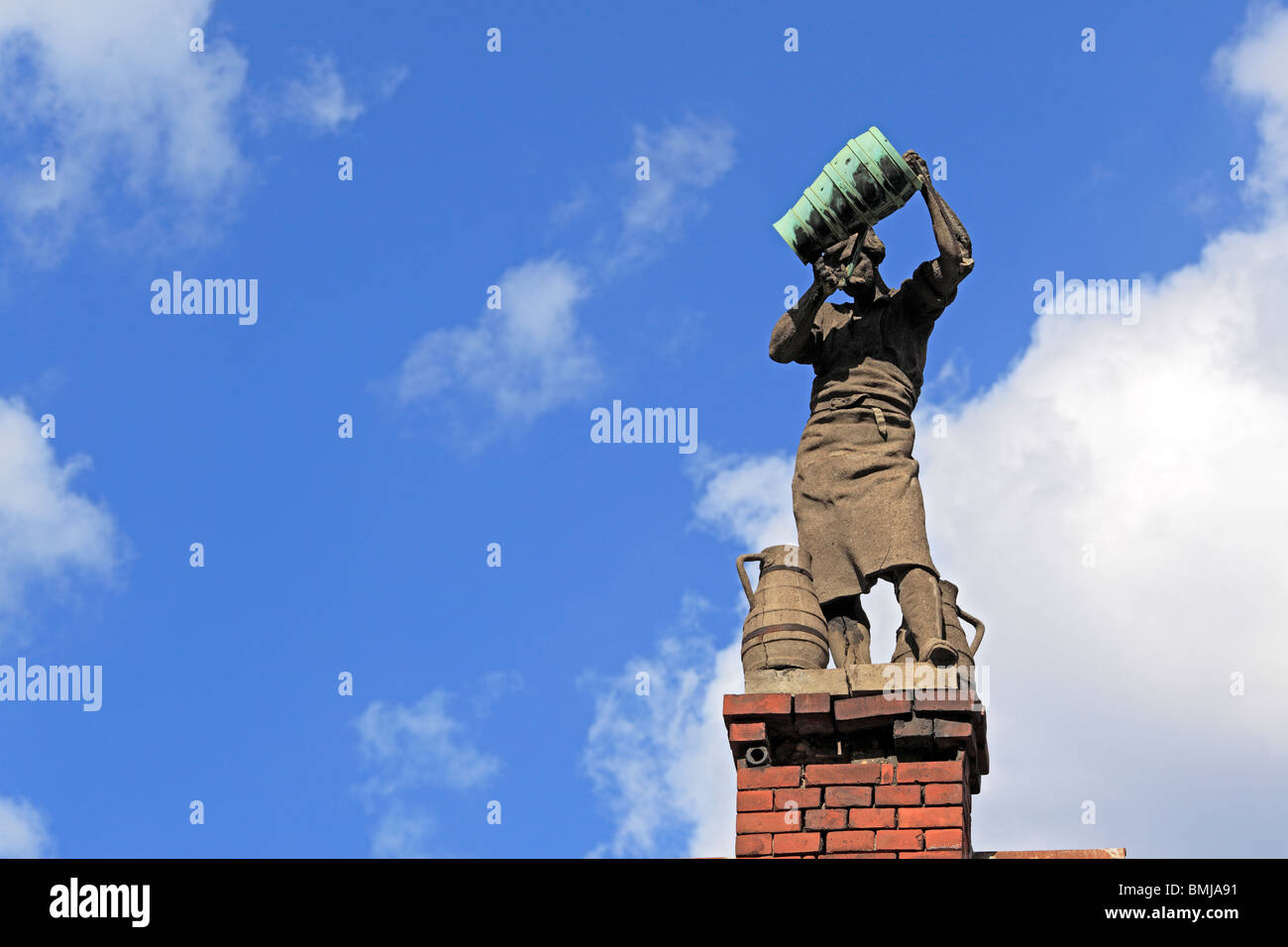 Jugendstilhaus, Riga, Lettland Stockfoto