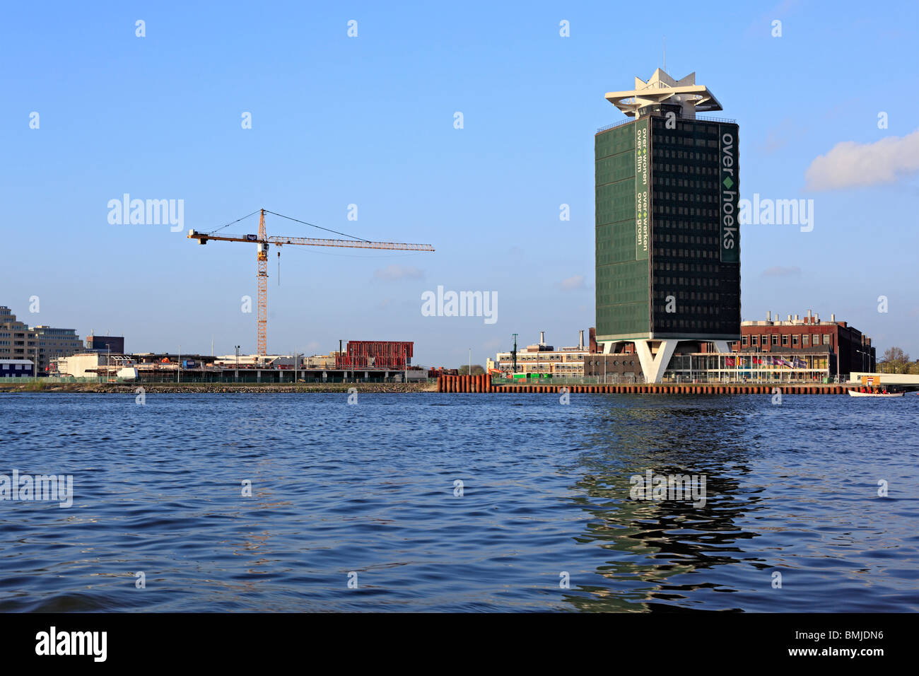 Modernes Gebäude, Amsterdam, Niederlande Stockfoto