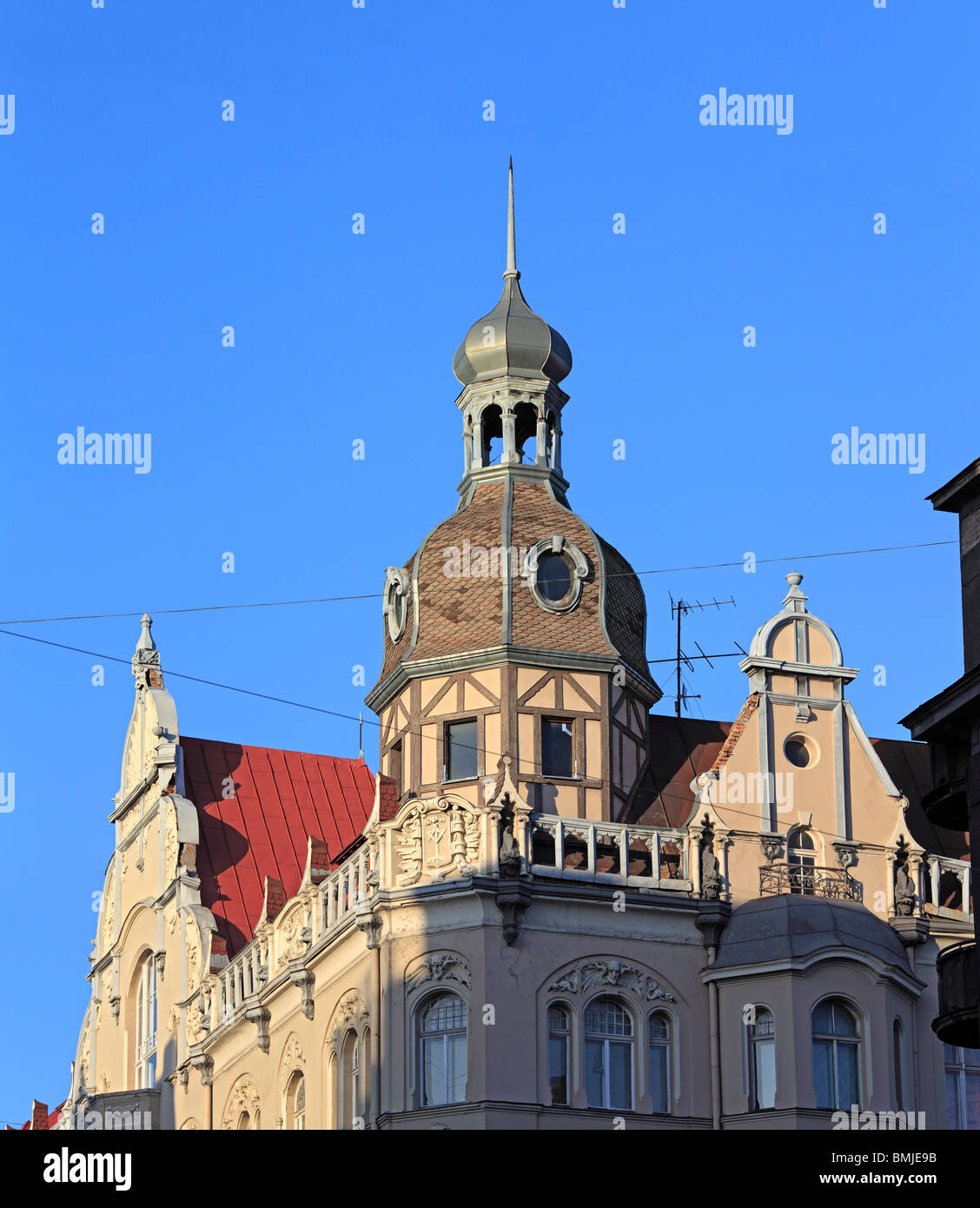 Jugendstilhaus, Riga, Lettland Stockfoto