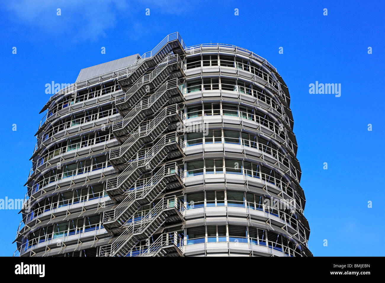 Modernes Gebäude, Amsterdam, Niederlande Stockfoto