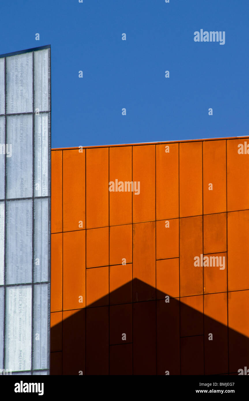 Die Parkway Student Unterkunft Torhäuser Ian Simpson Architekten in Manchester, England. Stockfoto