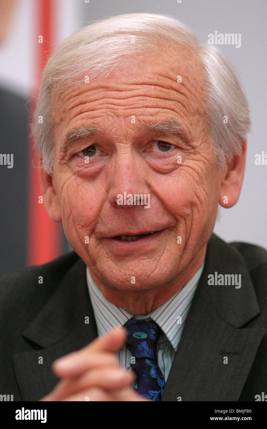 9.6.2010 Getreide 2010, Hertfordshire John Humphrys. Stockfoto