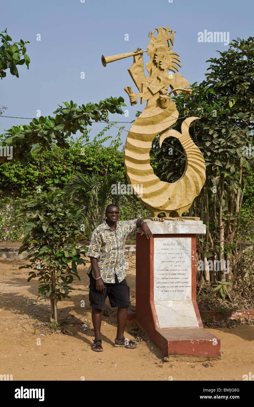 Afrika, Westafrika, Benin, Ouidah, Route des Esclaves Stockfoto