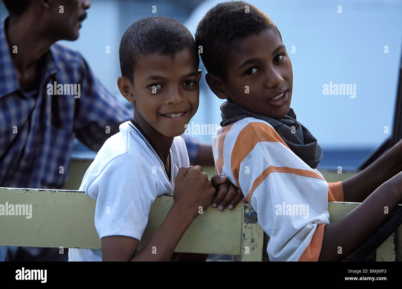 Jungen, Sao Vicente, Kap Verde Stockfoto