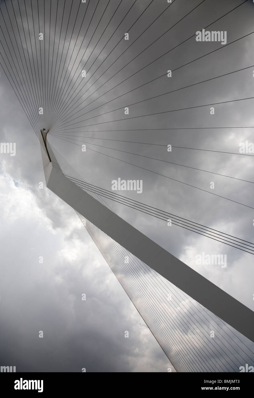 Jerusalem-Akkorde - Calatrava Brücke Stockfoto
