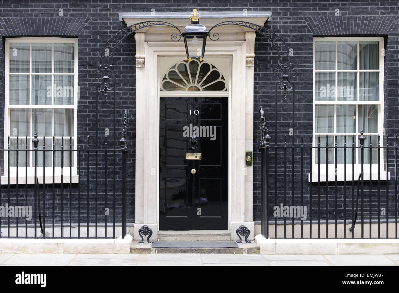 10 Downing Street, Whitehall, London Stockfoto