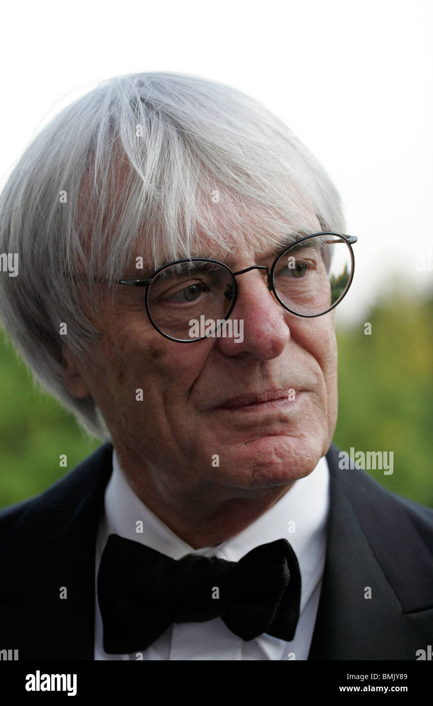 RAF Bentley Priory Stanmore Middx uk Bernie Ecclestone Stockfoto