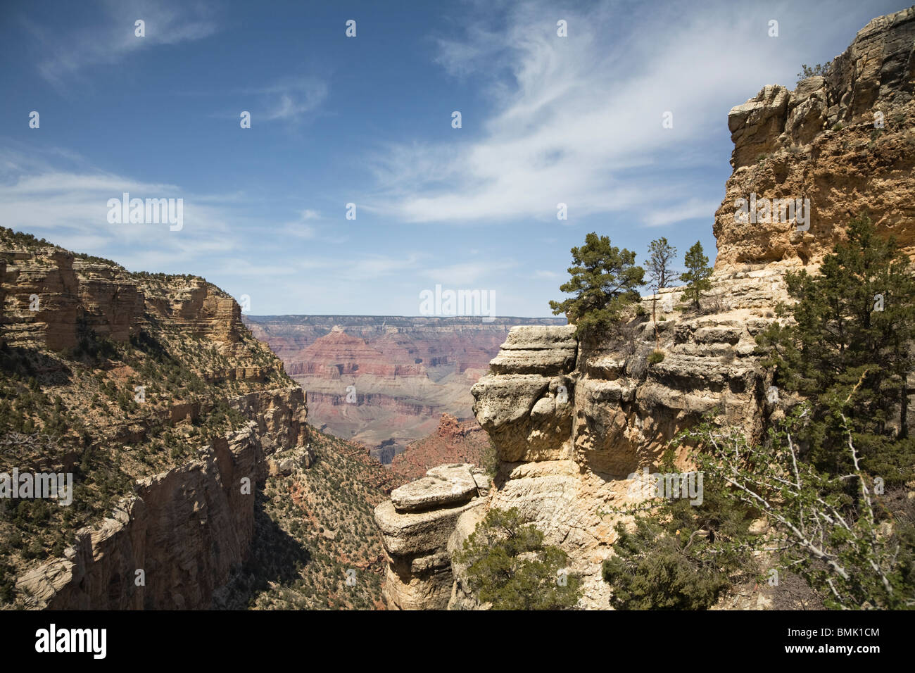 Der Grand Canyon, von hellen Engel, South Rim, Arizona USA Stockfoto