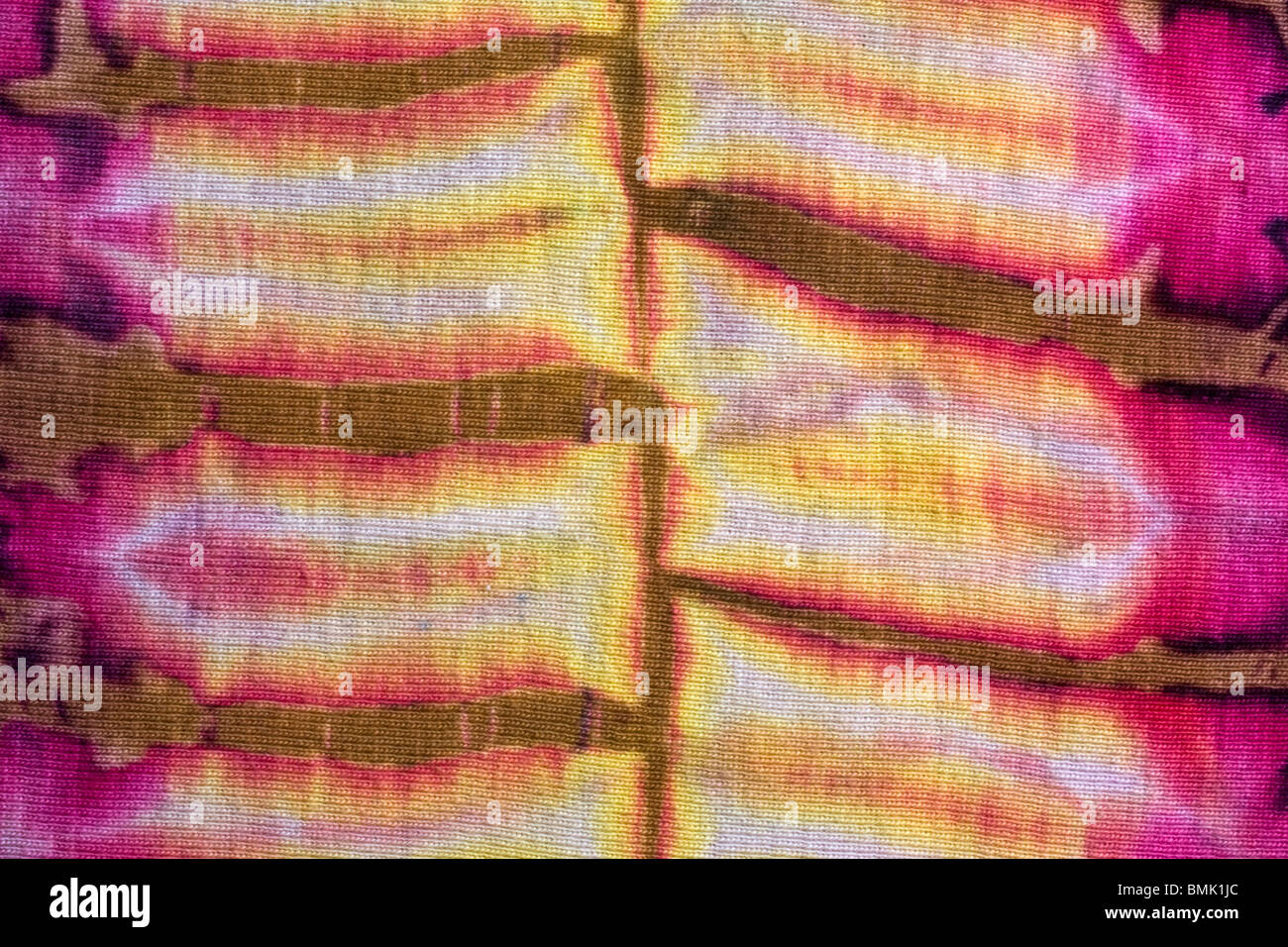 Textur des abstrakten Batik-Textil-Hintergrund Stockfoto